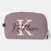 Sac de Maquillage avec Nom Initial Personnalisé Ca (Recto)
