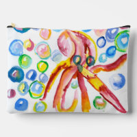 Sac de maquillage de poulpe en jeu