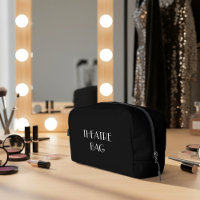Sac de maquillage de théâtres Sac de kit Dopp cosm
