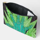 Sac de maquillage des mains tribales (Ouvrir)