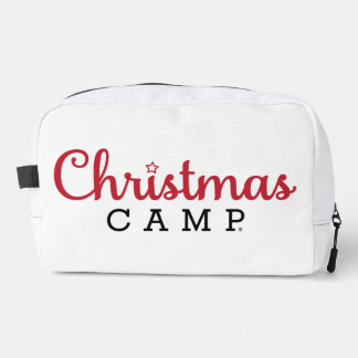 Sac de maquillage du camp de Noël | Sac cosmétique