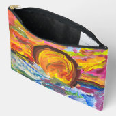 Sac de maquillage du coucher du soleil (Ouvrir)