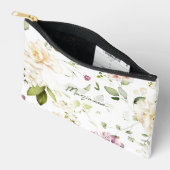 Sac de maquillage floral fleur sauvage (Ouvrir)