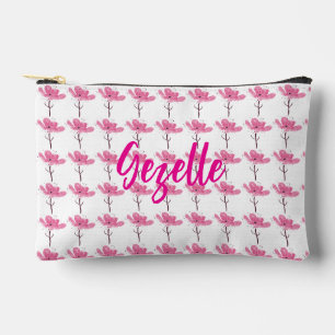 Sac de maquillage floral personnalisé, Sac cosméti
