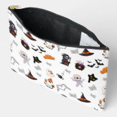 Sac de maquillage Halloween design (Ouvrir)