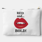 Sac de maquillage lèvres rouge et gras (Verso)