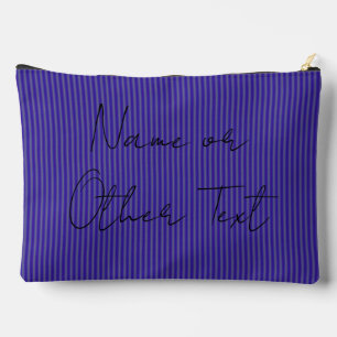 Sac de maquillage lignes violettes HAMbyWG