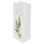 Sac de marchandises Green et Gold Olive Stem Busin (Devant Angle)