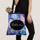 Sac de mariée floral à peonies multiples impressio (De près)