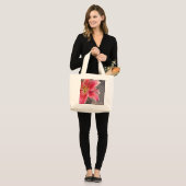 Sac de mariée rose et blanc (Devant (modèle))