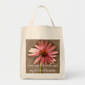 Sac de mariées Fourre-tout Je suis mes bien-aimés  (Devant)