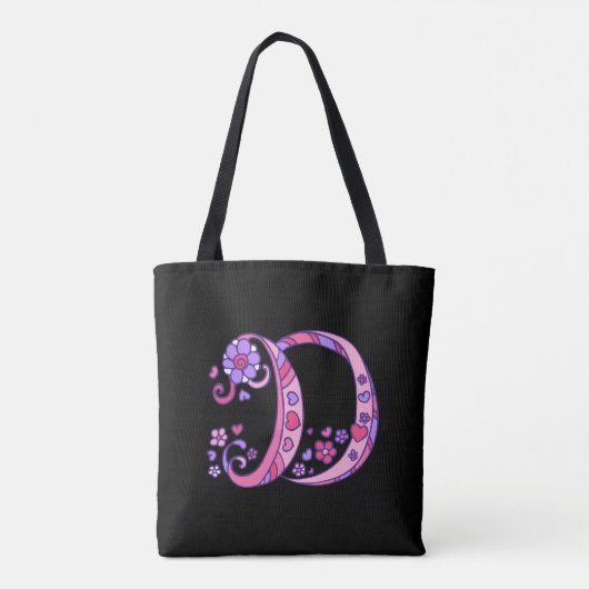 Sac de monogramme de nom et de signification de (Dos)
