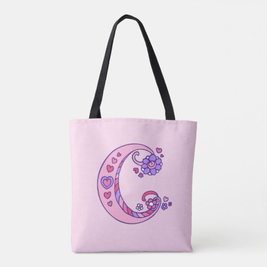 Sac de monogramme de nom et de signification de (Dos)