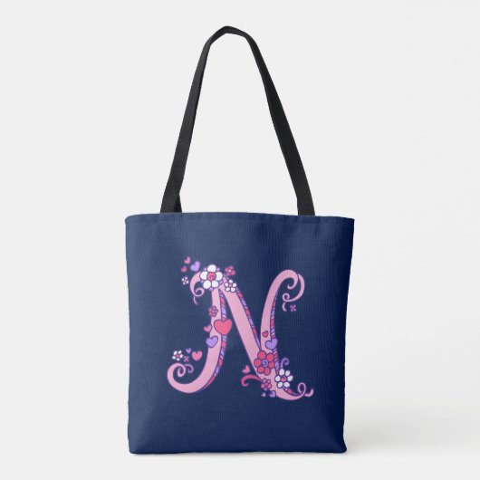 Sac de monogramme de nom et de signification de (Dos)