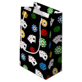 Sac de motif de jeu de casino amusant (Dos Angle)