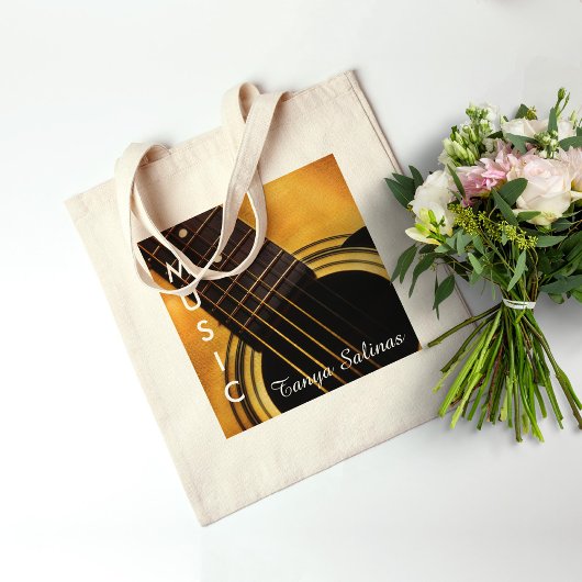 Sac de musique de guitare Nom personnalisé | Guita