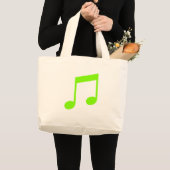 Sac de musique de vert de chaux (Devant (produit))
