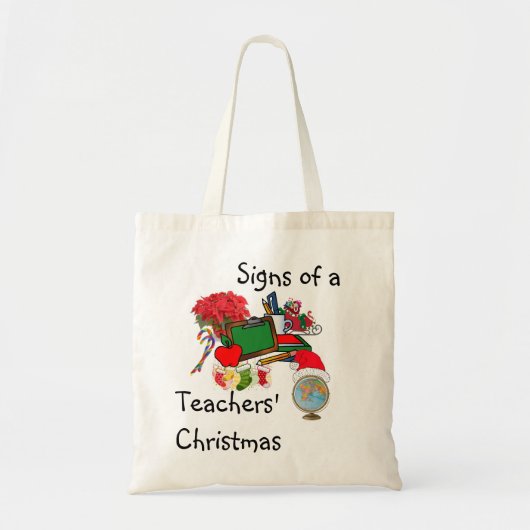 Sac de Noël de l'enseignant (Devant)