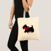 Sac de Noël Scottish Terrier Cadeau (Devant (produit))