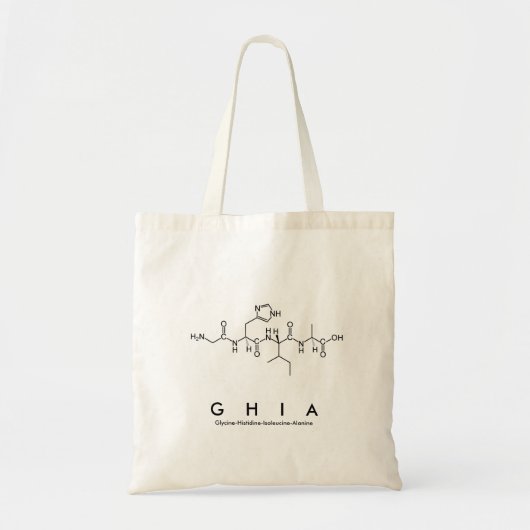 Sac de nom du peptide de Ghia (Devant)