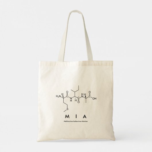 Sac de nom du peptide Mia (Dos)