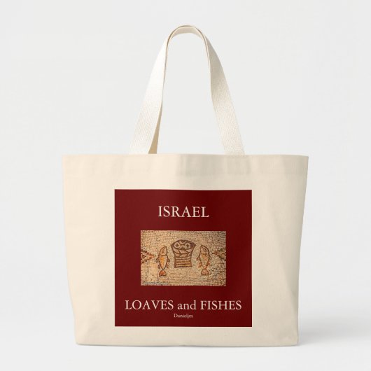 Sac de PAINS et de POISSONS de l'ISRAËL (Devant)