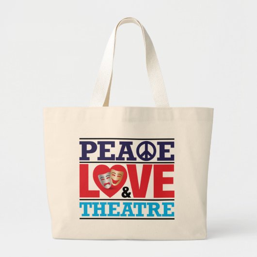 Sac de paix, d'amour et de théâtre (Devant)