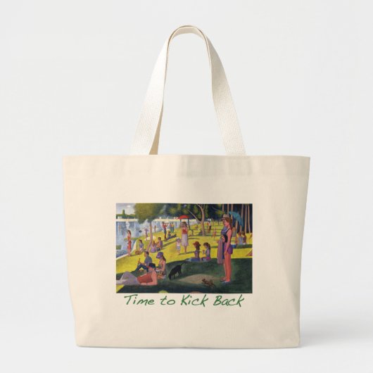 Sac de parodie de Seurat (Devant)