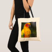 Sac de perroquet de Sun Conure (avec le texte) (Devant (produit))