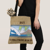 Sac de plage Ala Moana Hawaiian Monogram (De près)