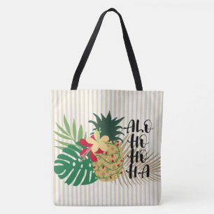 Sac de plage d'ananas tropicale hawaïenne ALO-HO-H