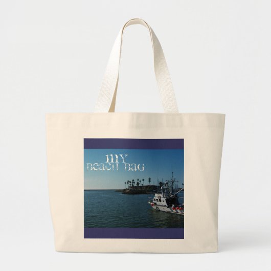 SAC DE PLAGE DE BATEAU,**PERSONNALISER** (Devant)