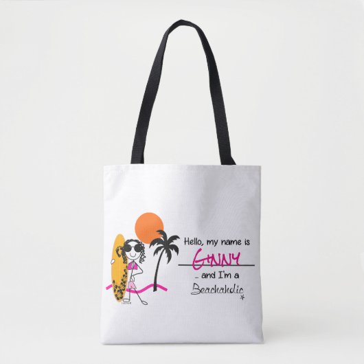 Sac de plage de Fourre-tout de surfer de (Devant)