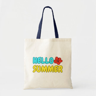 Sac de plage d'été Hello