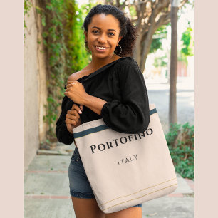 Sac de plage d'été Portofino – Élégance italienne 