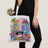 Sac de plage et non d'enseignement - Cadeau pour E (De près)