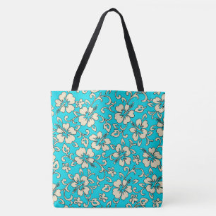 Sac de plage floral de Malia Hawaii Hibiscus