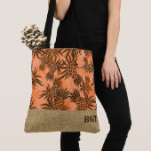 Sac de plage Hawaiian Camo Monogram (De près)