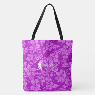 Sac de plage Hibiscus Hawaiian Trekking en santé