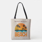 Sac de plage personnalisé (Dos)