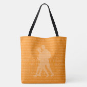 Sac de plage Tangerine Trekking sain (Dos)