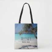 Sac de plage Tropical Blue Ocean Beach (Devant)
