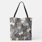 Sac de plage Tropical Tiger Hawaiian Palm Jungle (Dos)