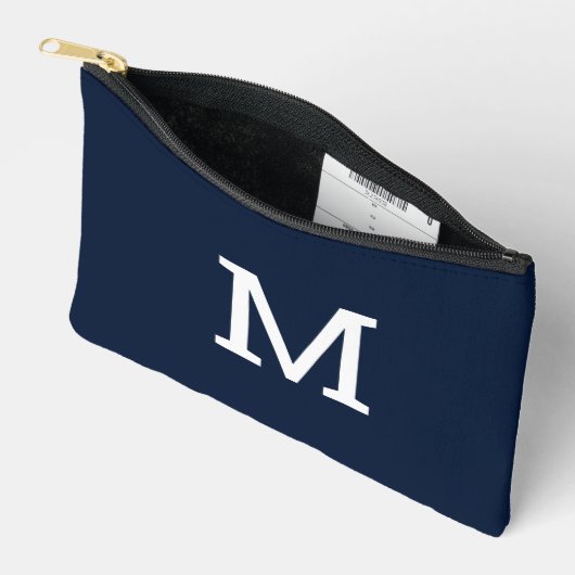 Sac de poche d'accessoires initial de monogramme b (Ouvrir)