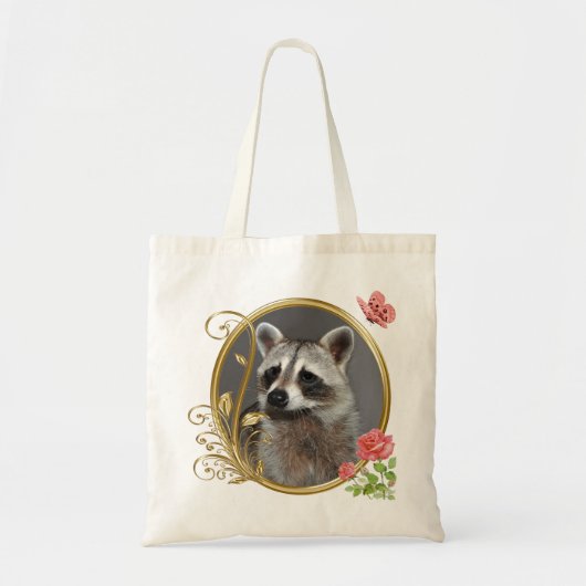 Sac de portrait de raton laveur (Devant)