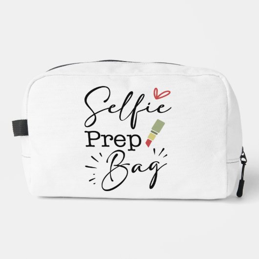 Sac de préparation pour selfies (Recto)