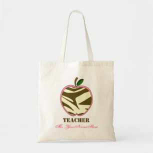 Sac de professeur - copie Brown Apple de zèbre