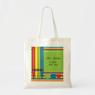 Sac de professeur de couleurs et des formes