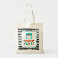Sac de professeur de hibou de Chevron
