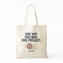 Sac de projet de crochet personnalisé